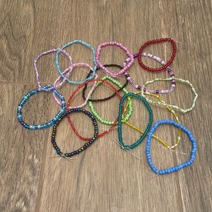 🧡 beaded bracelets
